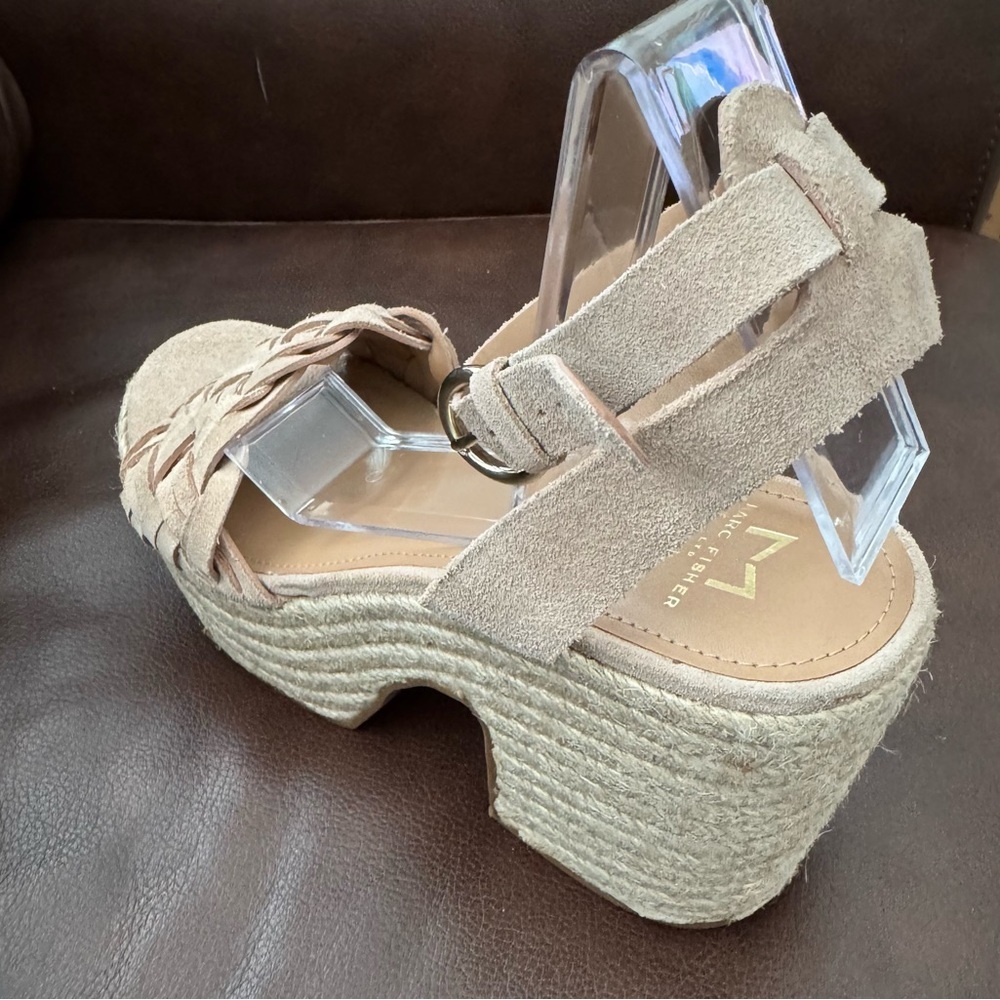 Marc Fisher NEW Odilia Espadrille Platform Sandal Size 11 - Picture 6 of 11